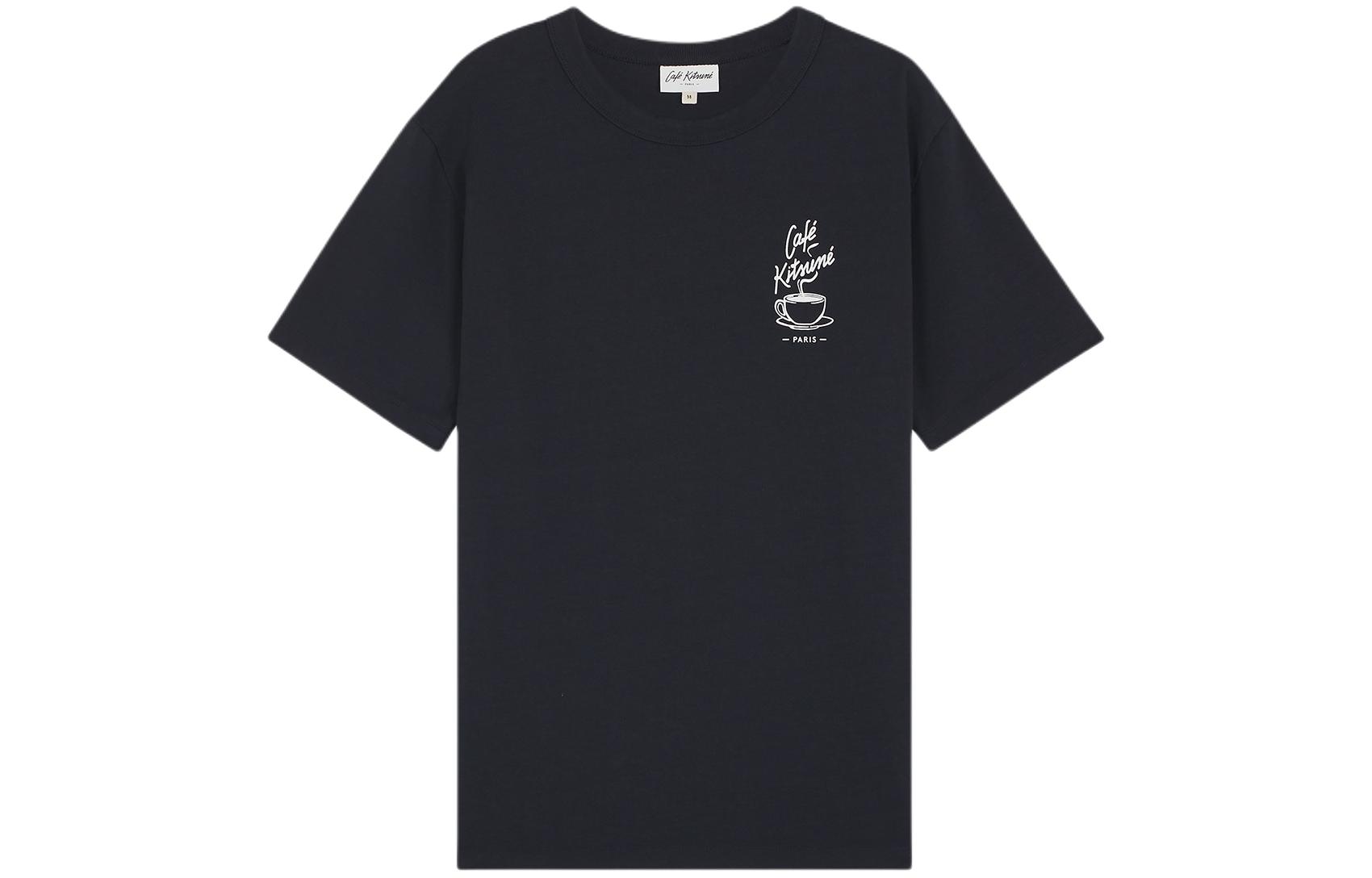 Maison Kitsune Футболка унисекс черная SS24
Maison Kitsune Футболка унисекс черная SS24