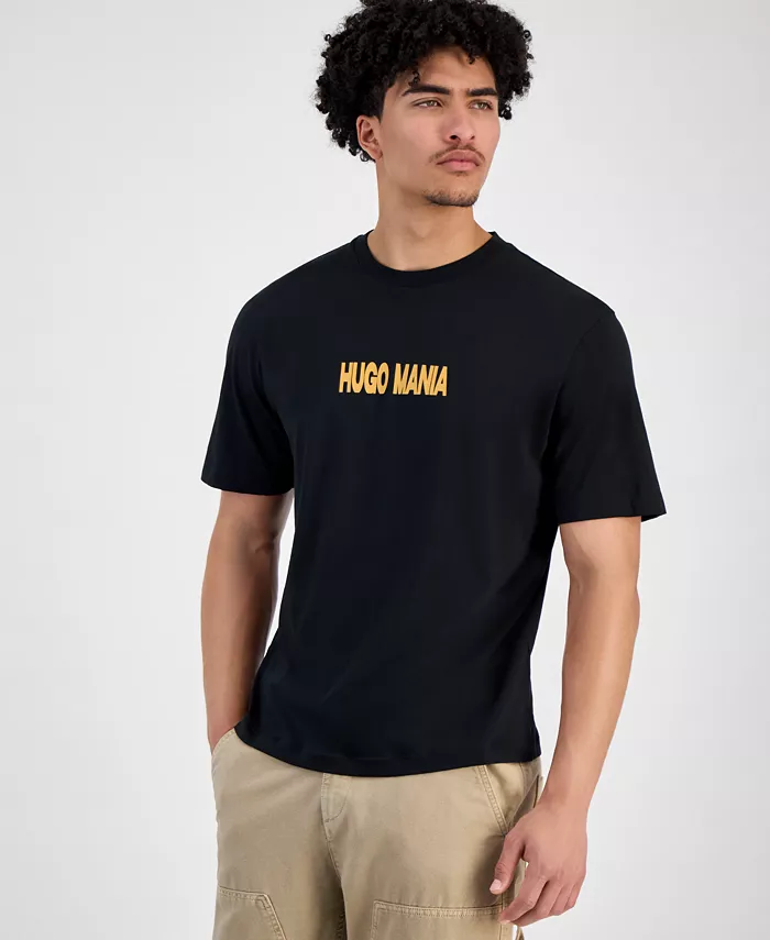 Мужская футболка с логотипом Hugo Mania Hugo Boss, черный
Мужская футболка с логотипом Hugo Mania Hugo Boss, черный
