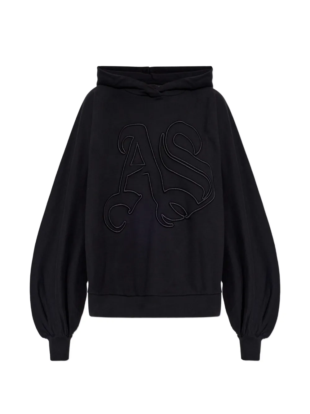 Худи с вышивкой Allsaints, черный
Худи с вышивкой Allsaints, черный