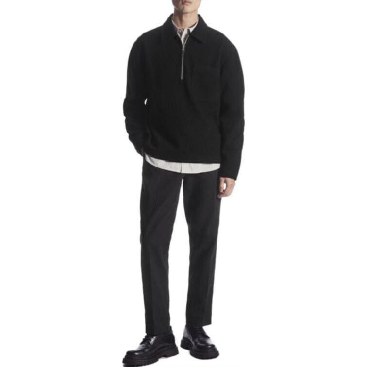 Толстовка мужская черная Cos, черный
Толстовка мужская черная Cos, черный