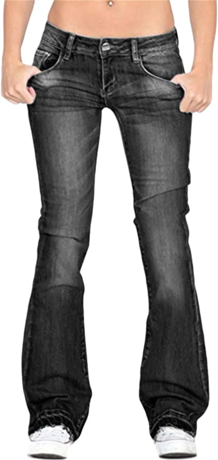 Andongnywell женские рваные джинсы bell bottom с потертостями
Andongnywell женские рваные джинсы bell bottom с потертостями