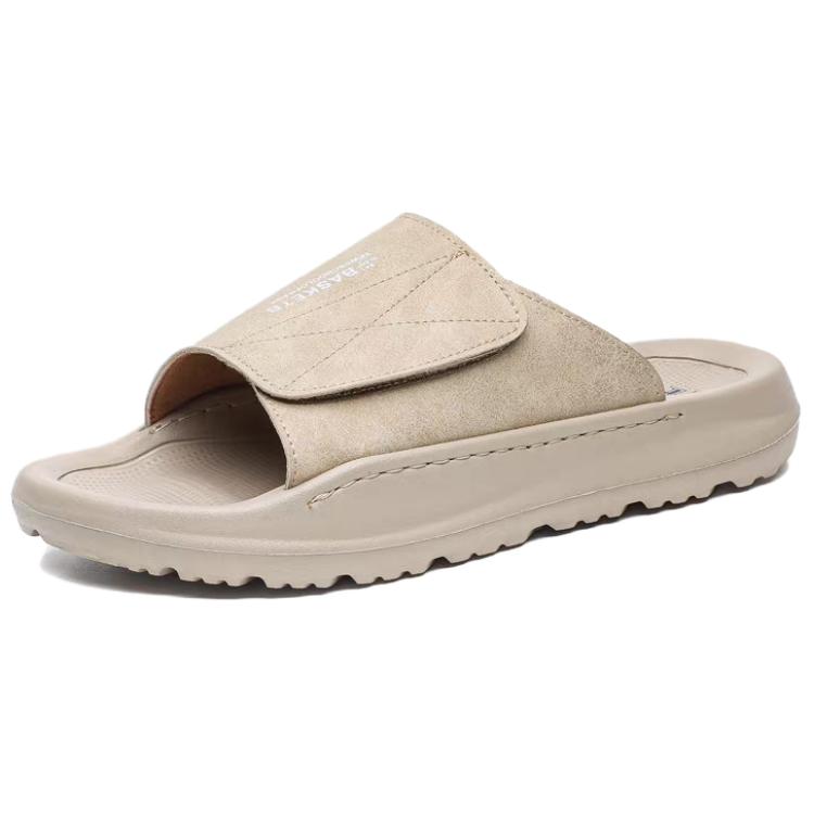 Тапочки-слайды мужские цвета экрю ZUOSAISI, Ecru
Тапочки-слайды мужские цвета экрю ZUOSAISI, Ecru