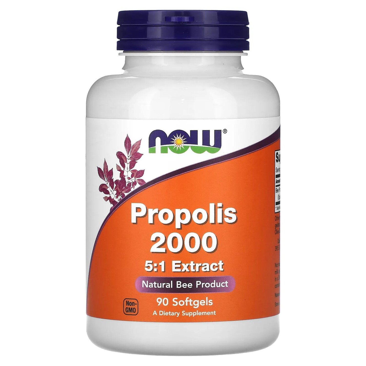 Now Foods Propolis 2000 5:1 Extract 90 Softgels
Now Foods Propolis 2000 5:1 Extract 90 Softgels