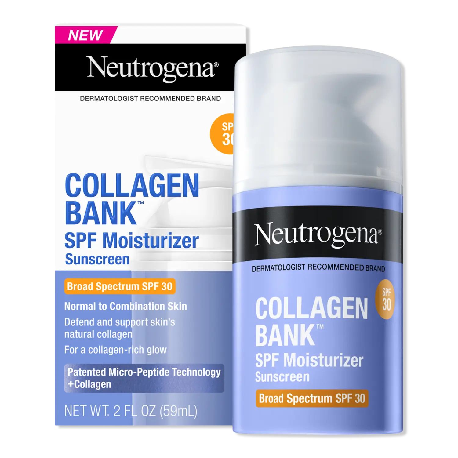 Увлажняющий крем для лица Collagen Bank Daily с SPF 30 Neutrogena, 2.0 oz
Увлажняющий крем для лица Collagen Bank Daily с SPF 30 Neutrogena, 2.0 oz