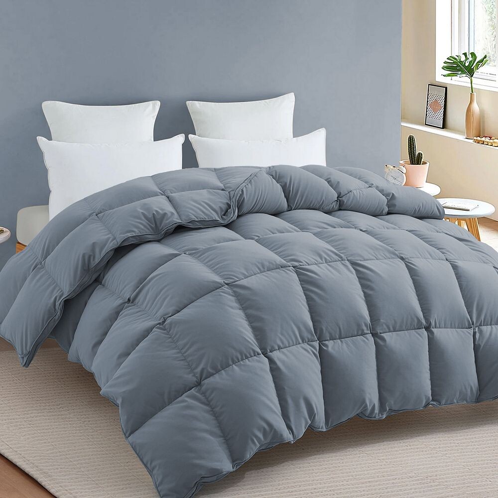 Unikome Ultra Fluffy Пододеяльник с гусиным пухом, всесезонное одеяло с гусиным пером, цвет Dark Gray
Unikome Ultra Fluffy Пододеяльник с гусиным пухом, всесезонное одеяло с гусиным пером, цвет Dark Gray