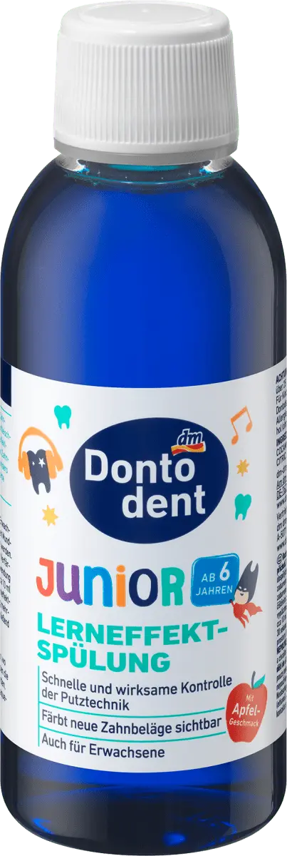 Ополаскиватель для полости рта Junior Learning Effect 200мл Dontodent
Ополаскиватель для полости рта Junior Learning Effect 200мл Dontodent