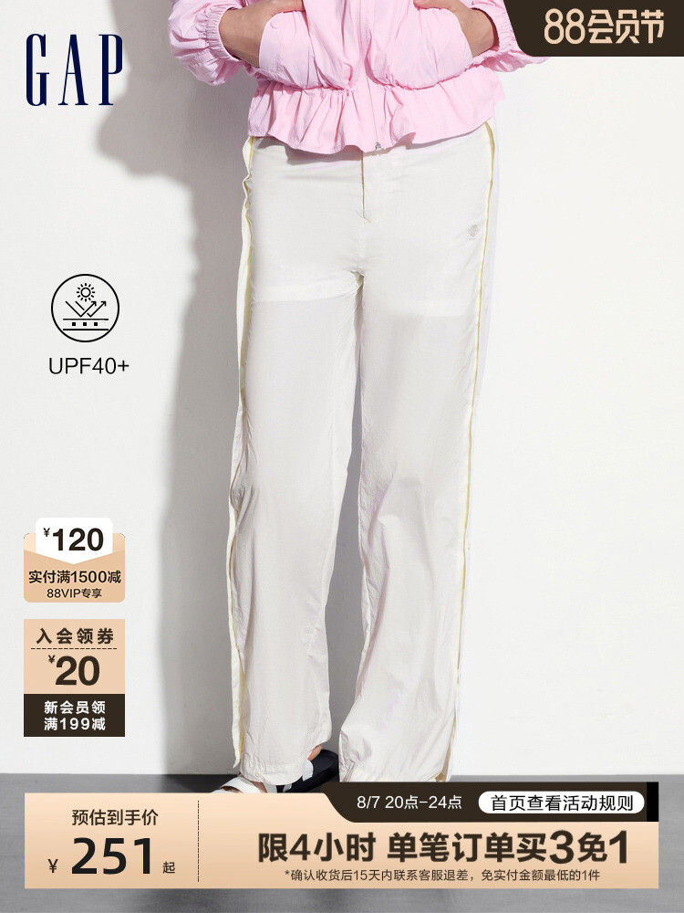 Штаны спортивные Gap UPF40 женские, черный
Штаны спортивные Gap UPF40 женские, черный