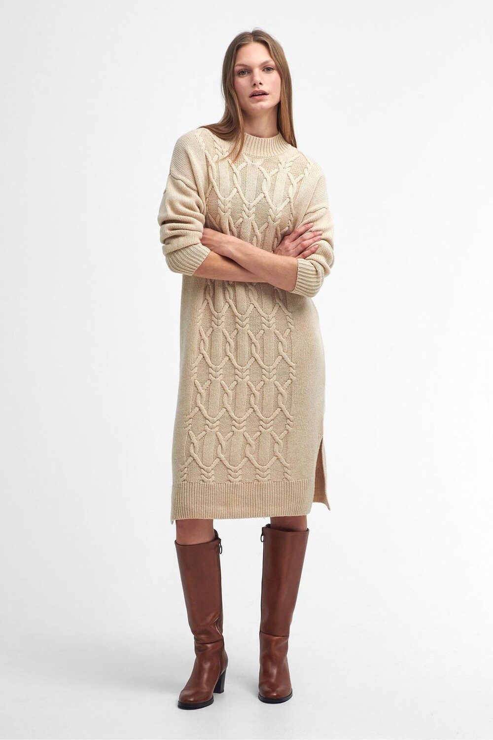 Вязаное платье Элиша Barbour, бежевый
Вязаное платье Элиша Barbour, бежевый