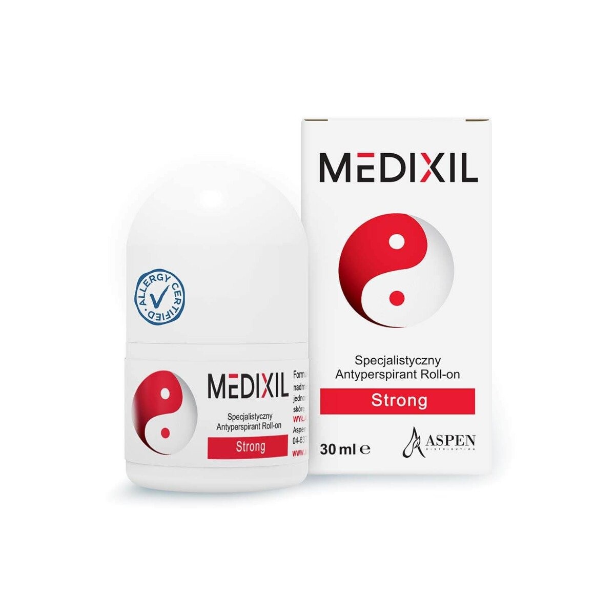 Medixil Strong, шариковый антиперспирант, 30 мл Aspen
Medixil Strong, шариковый антиперспирант, 30 мл Aspen