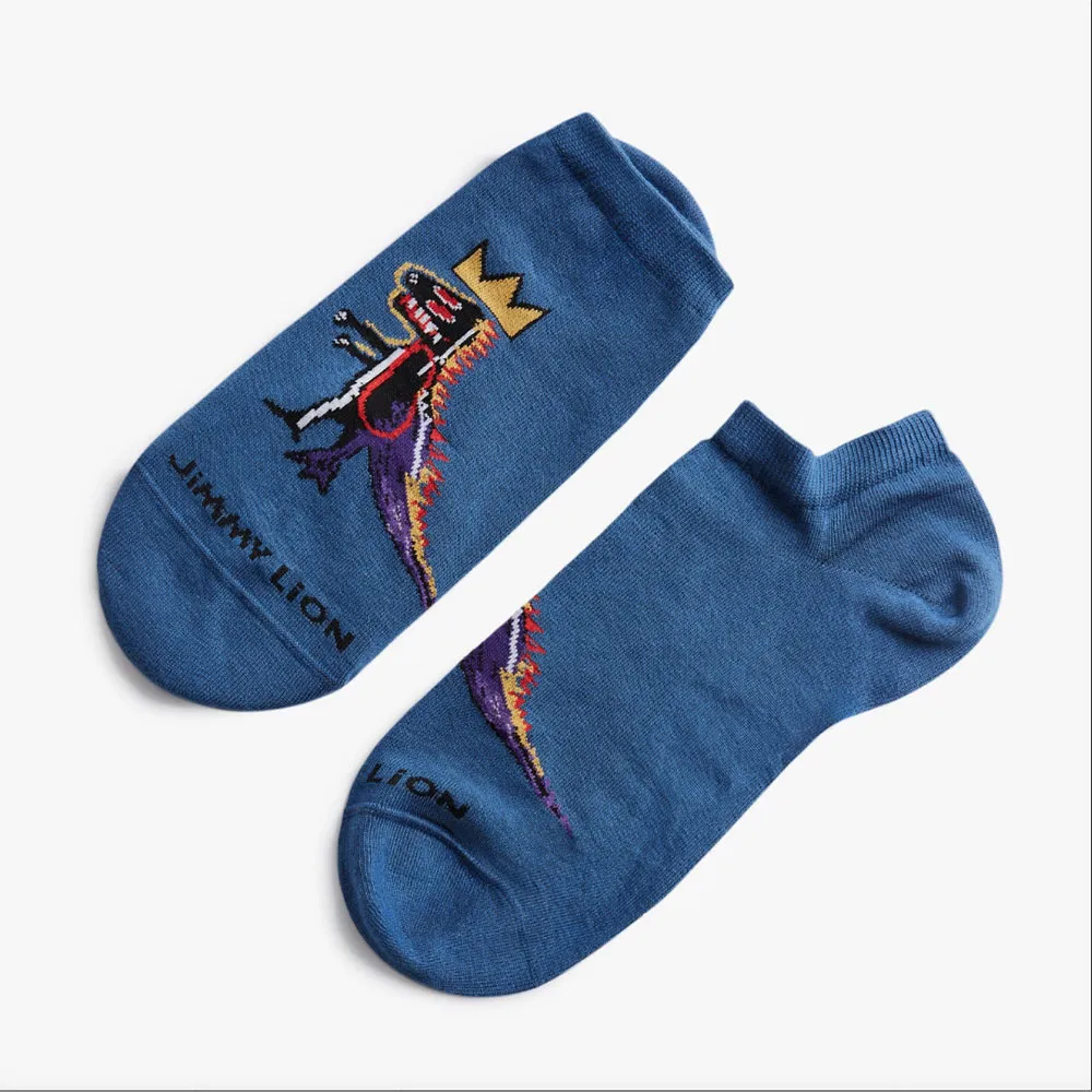 Носки Jimmy Lion Basquiat Pez Dispenser short, синий
Носки Jimmy Lion Basquiat Pez Dispenser short, синий