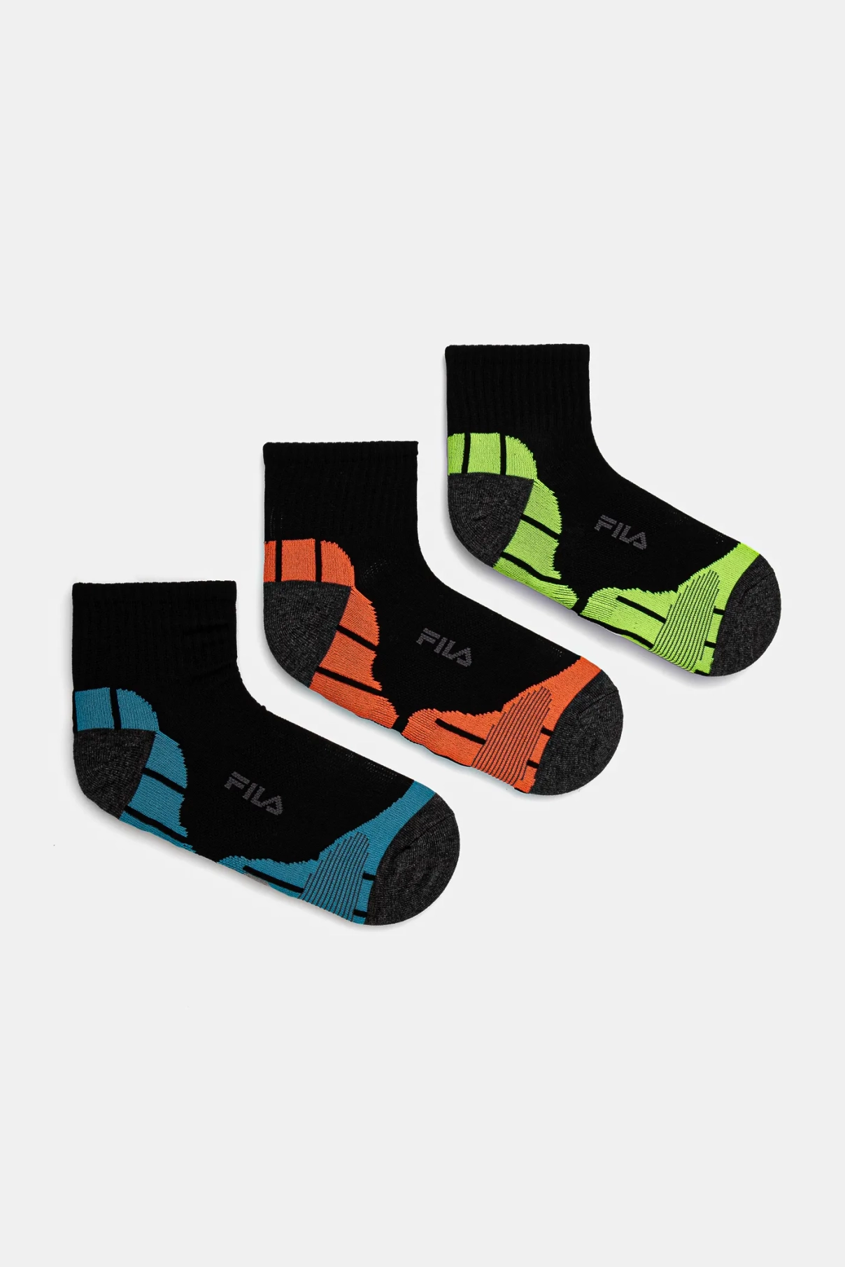 3 упаковки носков Fila, черный
3 упаковки носков Fila, черный