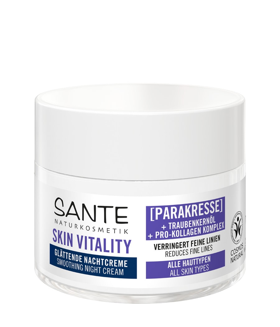 Ночной крем Sante Skin Vitality Smoothing Night Cream, 50 ml
Ночной крем Sante Skin Vitality Smoothing Night Cream, 50 ml