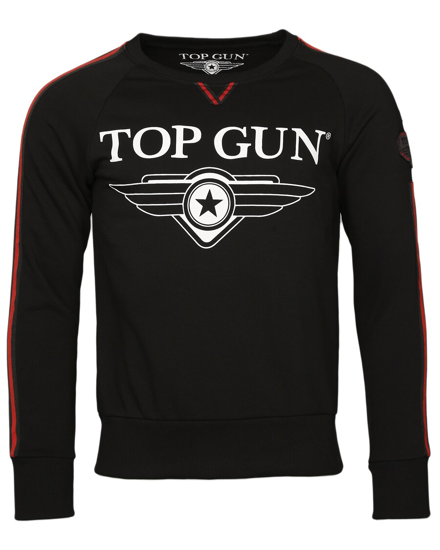 Свитер TOP GUN Sweatshirt Streak, черный
Свитер TOP GUN Sweatshirt Streak, черный