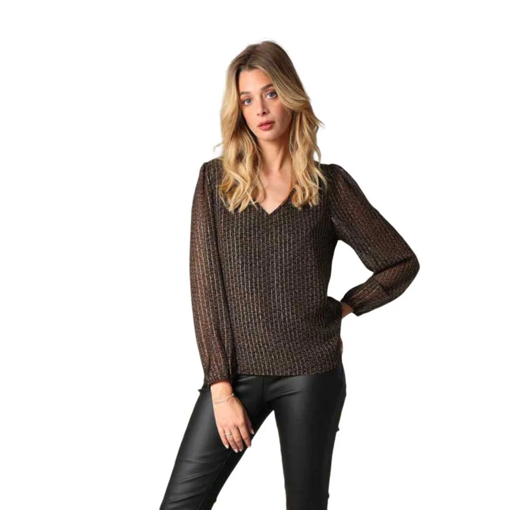 Блузка Deeluxe Ellina long sleeve, коричневый
Блузка Deeluxe Ellina long sleeve, коричневый