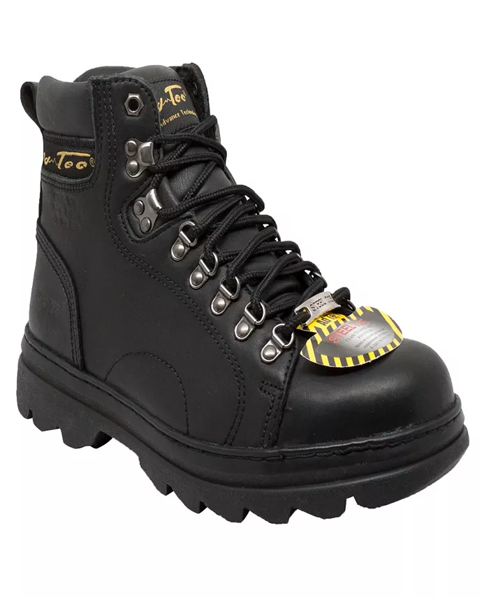 Мужские ботинки Steel Toe Hiker с 6-дюймовым берцем AdTec, черный
Мужские ботинки Steel Toe Hiker с 6-дюймовым берцем AdTec, черный
