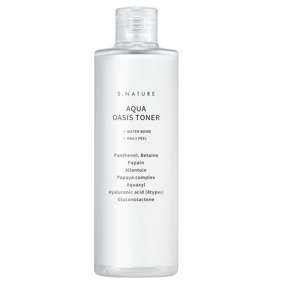 S.NATURE, Aqua Oasis Toner увлажняющий тоник с PHA-кислотой и бетаином 300 мл 
S.NATURE, Aqua Oasis Toner увлажняющий тоник с PHA-кислотой и бетаином 300 мл