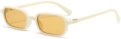 Модные маленькие прямоугольные солнцезащитные очки для женщин с защитой от УФ-излучения UV400, ретро-оправа с прозрачными линзами, оправа для мужских очков MTZJH, Beige Light Tea
Модные маленькие прямоугольные солнцезащитные очки для женщин с защитой от УФ-излучения UV400, ретро-оправа с прозрачными линзами, оправа для мужских очков MTZJH, Beige Light Tea