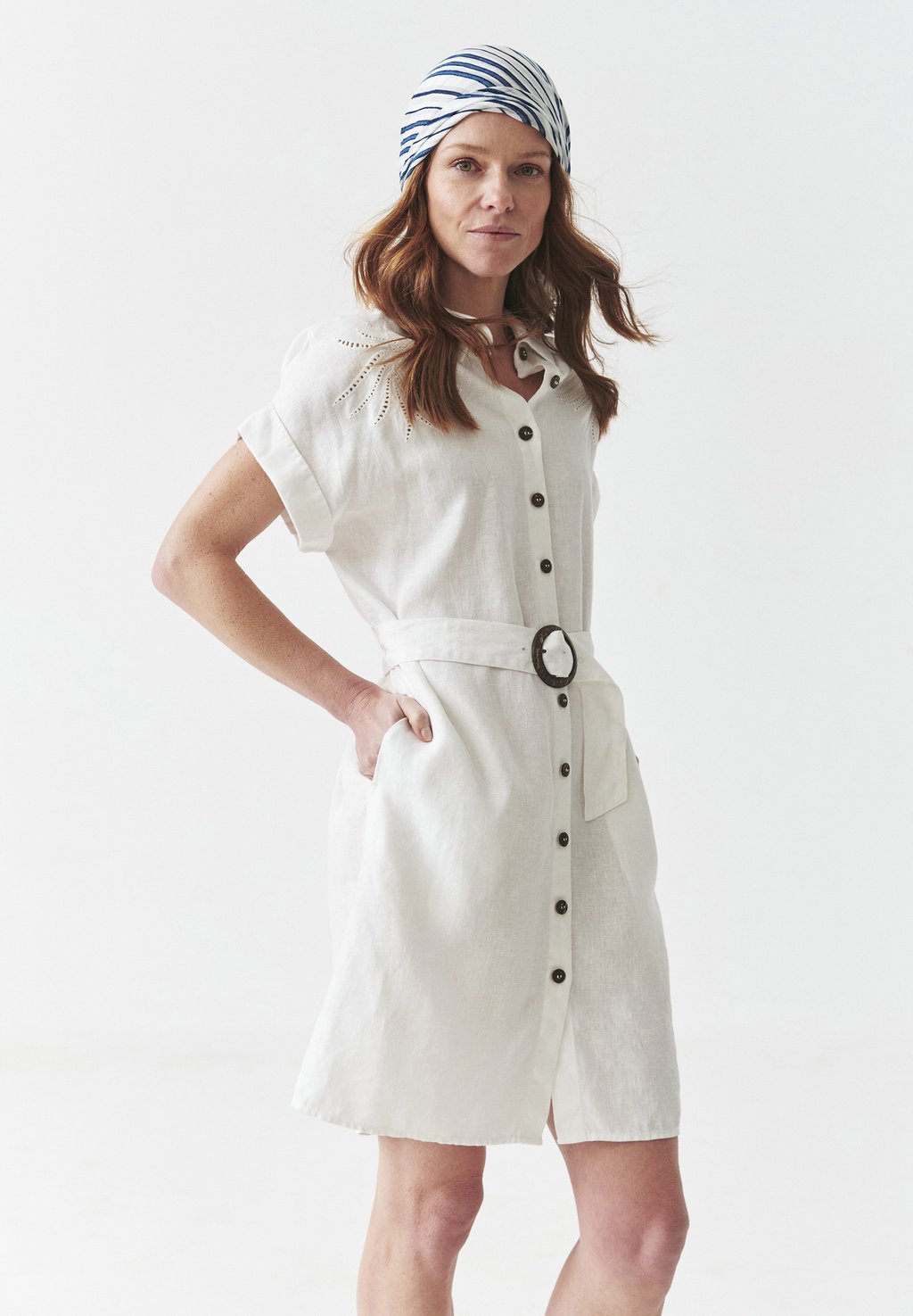 Платье-рубашка TATUUM, кремовый
Платье-рубашка TATUUM, кремовый