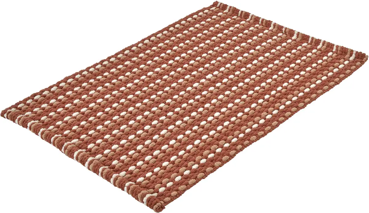 Коврик для ванной Kleine Wolke Loop с нескользящим покрытием 60х90 см, цвет terracotta
Коврик для ванной Kleine Wolke Loop с нескользящим покрытием 60х90 см, цвет terracotta