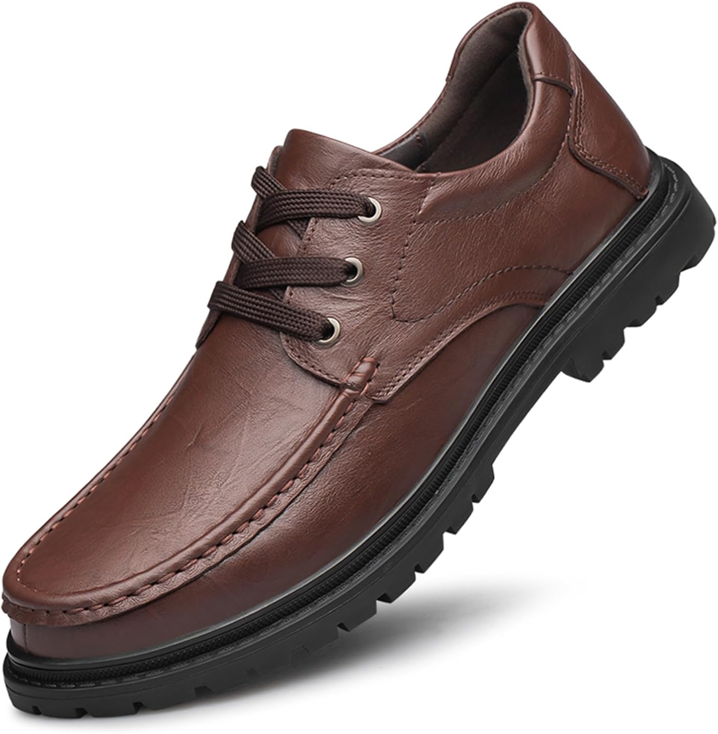 Мужские классические туфли оксфорды с шнуровкой, повседневные и деловые дерби Abborora, коричневый
Мужские классические туфли оксфорды с шнуровкой, повседневные и деловые дерби Abborora, коричневый