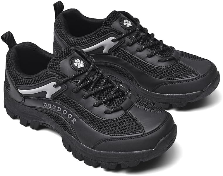 Мужские трекинговые кроссовки с нескользящей подошвой, легкие, дышащие, с сетчатым верхом, для прогулок на открытом воздухе и походов, обувь с прочным сцеплением для спорта, повседневного ношения, альпинизма и путешествий Qacksv, черный
Мужские трекинговые кроссовки с нескользящей подошвой, легкие, дышащие, с сетчатым верхом, для прогулок на открытом воздухе и походов, обувь с прочным сцеплением для спорта, повседневного ношения, альпинизма и путешествий Qacksv, черный