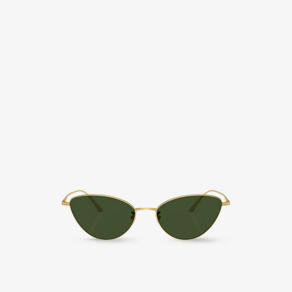 Солнцезащитные очки OV1328S 1998C в металлической оправе-бабочке Oliver Peoples, желтый
Солнцезащитные очки OV1328S 1998C в металлической оправе-бабочке Oliver Peoples, желтый