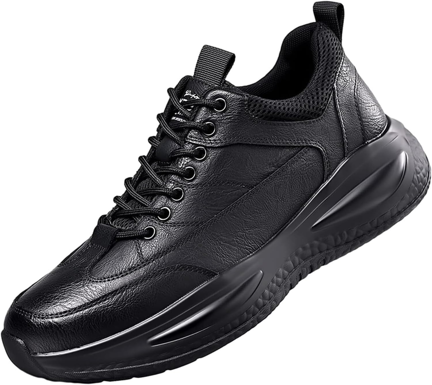 Мужские модные кроссовки из кожи на шнуровке с платформой, поддержкой свода стопы, мягкой подошвой, противоскользящие, с круглым носком, для бега, повседневной носки и тренировок теннис Generic, серый
Мужские модные кроссовки из кожи на шнуровке с платформой, поддержкой свода стопы, мягкой подошвой, противоскользящие, с круглым носком, для бега, повседневной носки и тренировок теннис Generic, серый