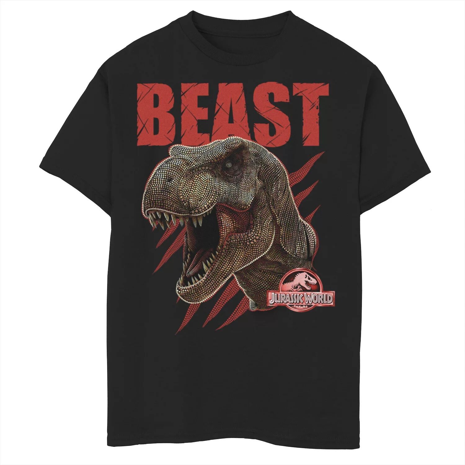 Футболка с растрепанным рисунком для мальчиков 8–20 лет Jurassic World Beast T-Rex Roaring Licensed Character
Футболка с растрепанным рисунком для мальчиков 8–20 лет Jurassic World Beast T-Rex Roaring Licensed Character