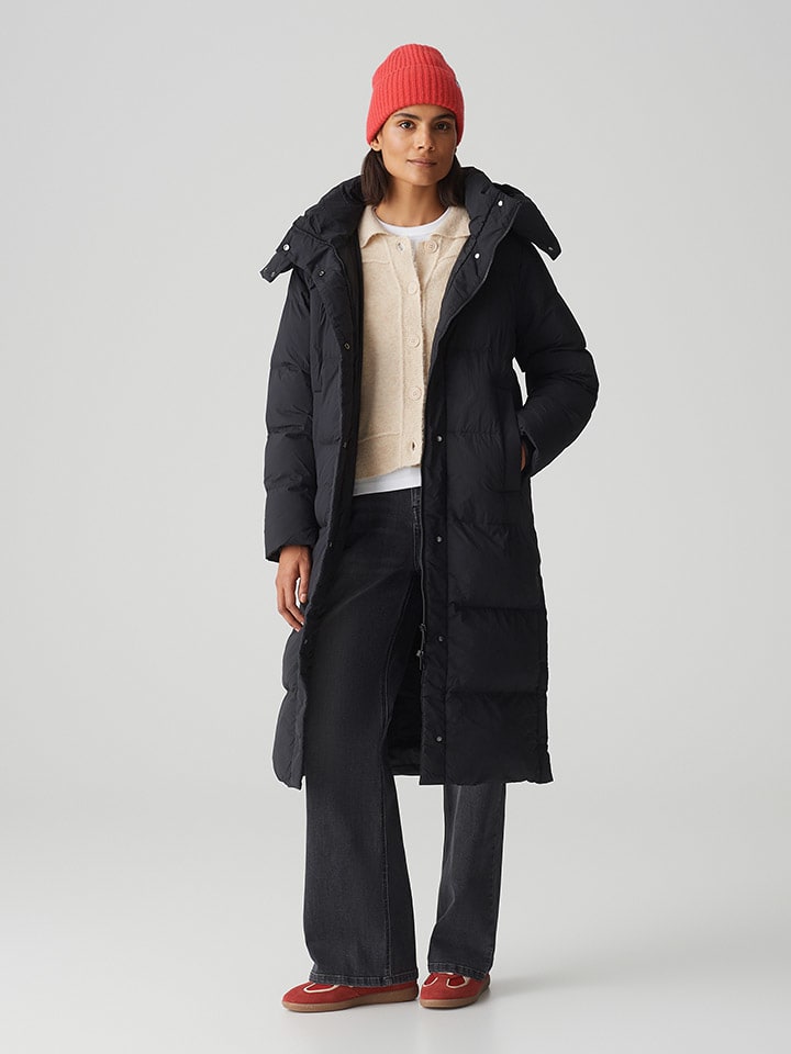 Стеганое пальто OPUS, черный
Стеганое пальто OPUS, черный