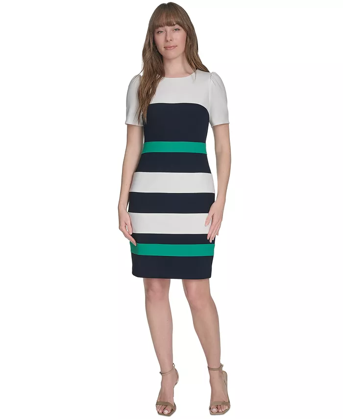 Женское платье из креп-скъюба с цветными блоками Tommy Hilfiger, зеленый
Женское платье из креп-скъюба с цветными блоками Tommy Hilfiger, зеленый