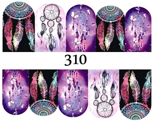Водные наклейки для ногтей - №310, inna
Водные наклейки для ногтей - №310, inna