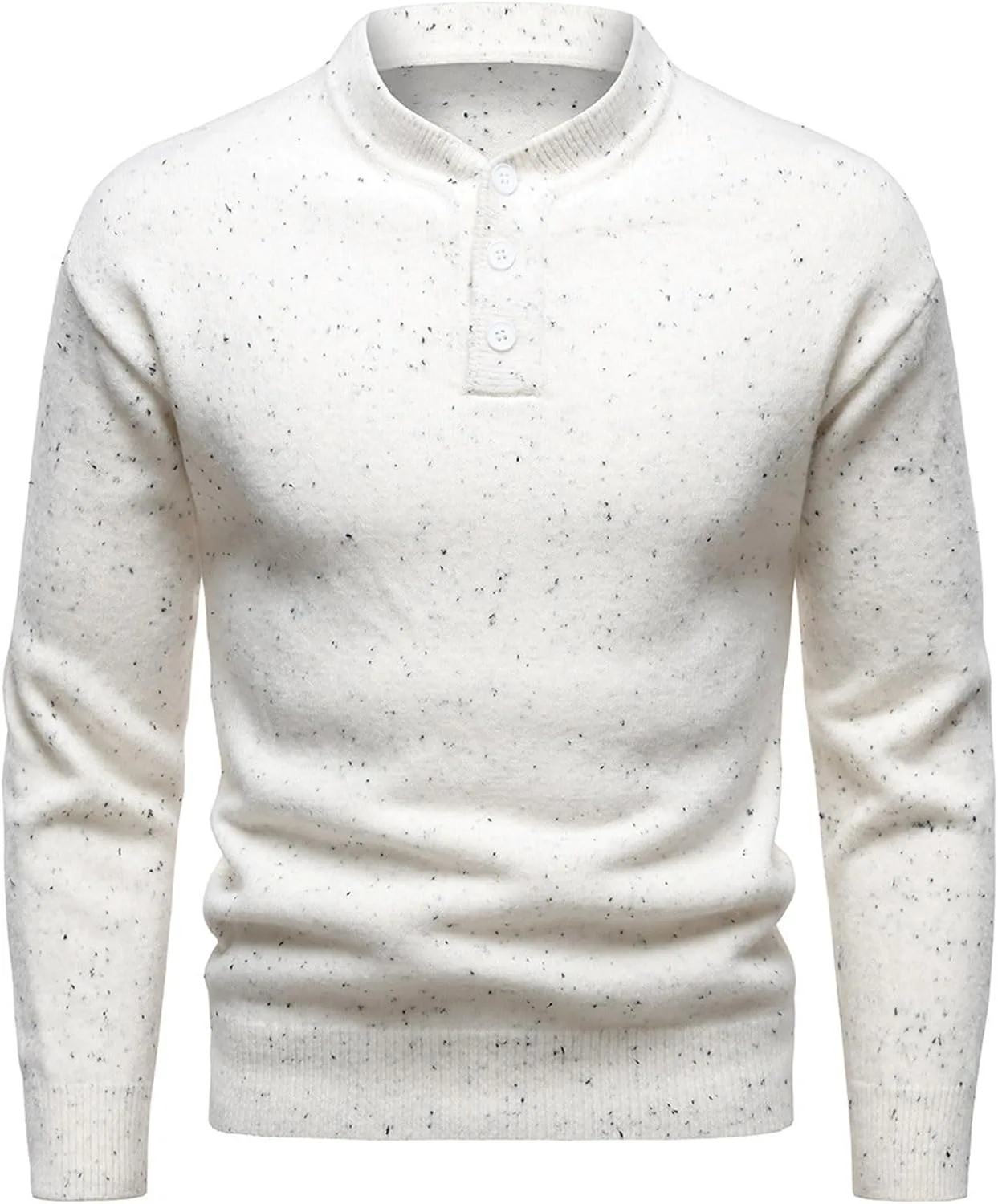 Мужское платье-свитер хенли с длинными рукавами и пуговицами
Мужское платье-свитер хенли с длинными рукавами и пуговицами
