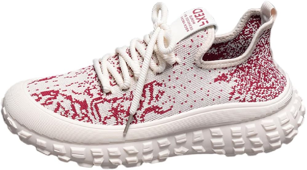 Мужские сетчатые вязаные кроссовки на платформе с массивной подошвой, модным принтом, шнуровкой, удобные повседневные кроссовки для ходьбы Lexamen, бежевый
Мужские сетчатые вязаные кроссовки на платформе с массивной подошвой, модным принтом, шнуровкой, удобные повседневные кроссовки для ходьбы Lexamen, бежевый