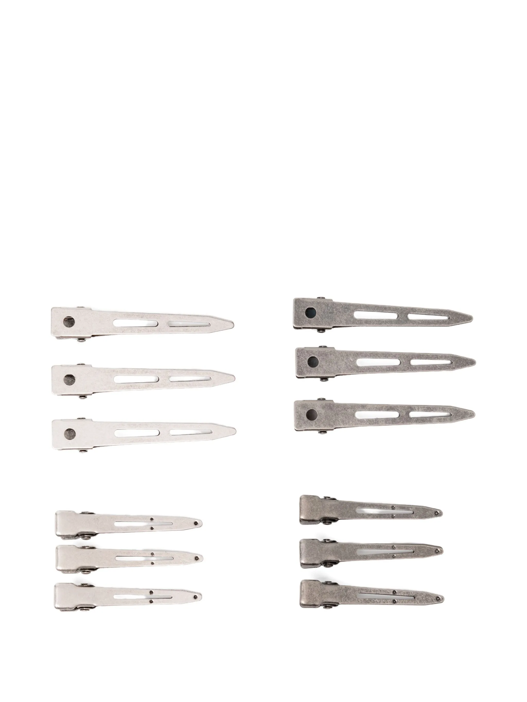 Металлическая заколка для волос Team Wang Design, серебристый
Металлическая заколка для волос Team Wang Design, серебристый