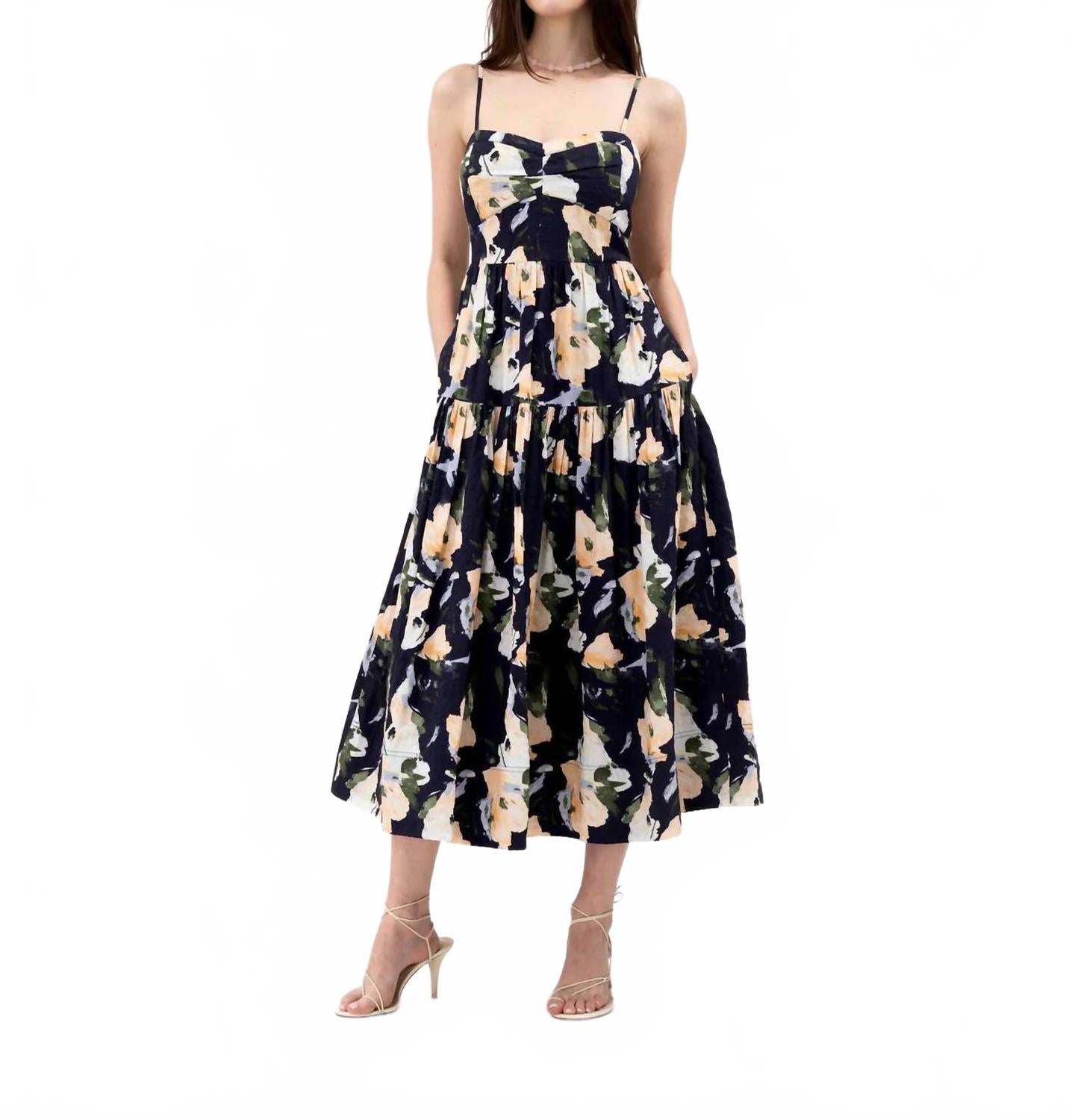 Вечернее платье миди Верона в цвете полуночный/нежно-голубой Tanya Taylor
Вечернее платье миди Верона в цвете полуночный/нежно-голубой Tanya Taylor