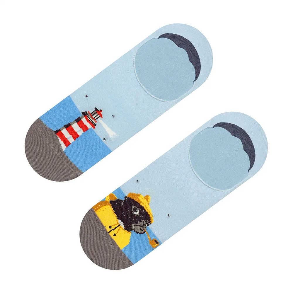 Носки Jimmy Lion Lighthouse Guardian no show, синий
Носки Jimmy Lion Lighthouse Guardian no show, синий