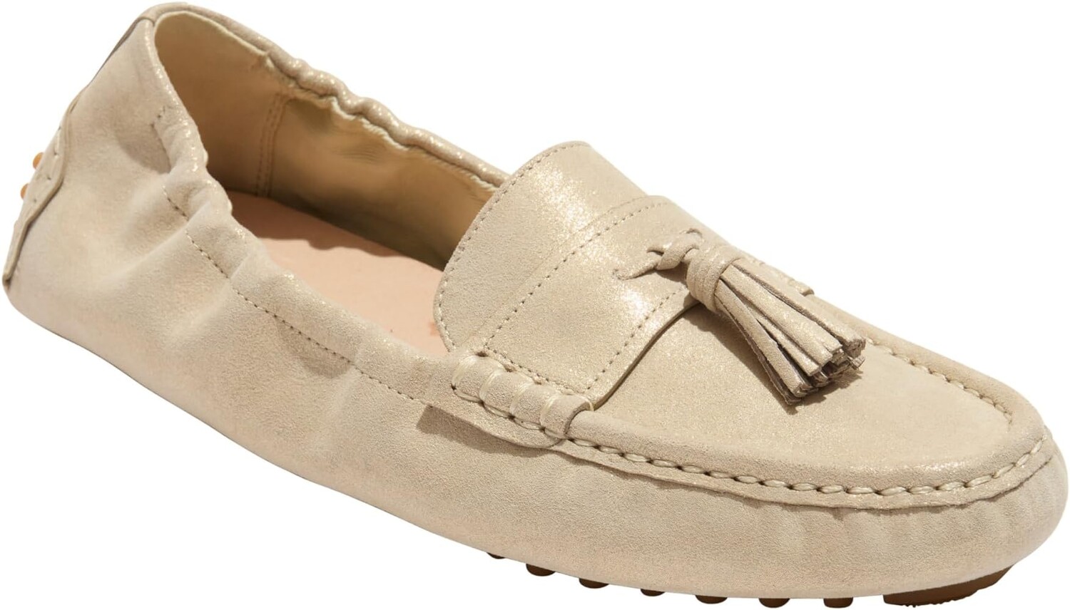 Лоферы Jack Rogers Bedon Tassel Driver - Sueded Metallic, цвет Platinum
Лоферы Jack Rogers Bedon Tassel Driver - Sueded Metallic, цвет Platinum