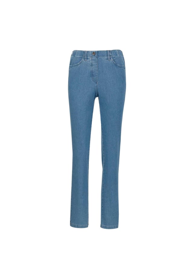 Короткий размер: элегантно декорированные джинсы Martha застегивающиеся на брюки. Goldner, голубой
Короткий размер: элегантно декорированные джинсы Martha застегивающиеся на брюки. Goldner, голубой