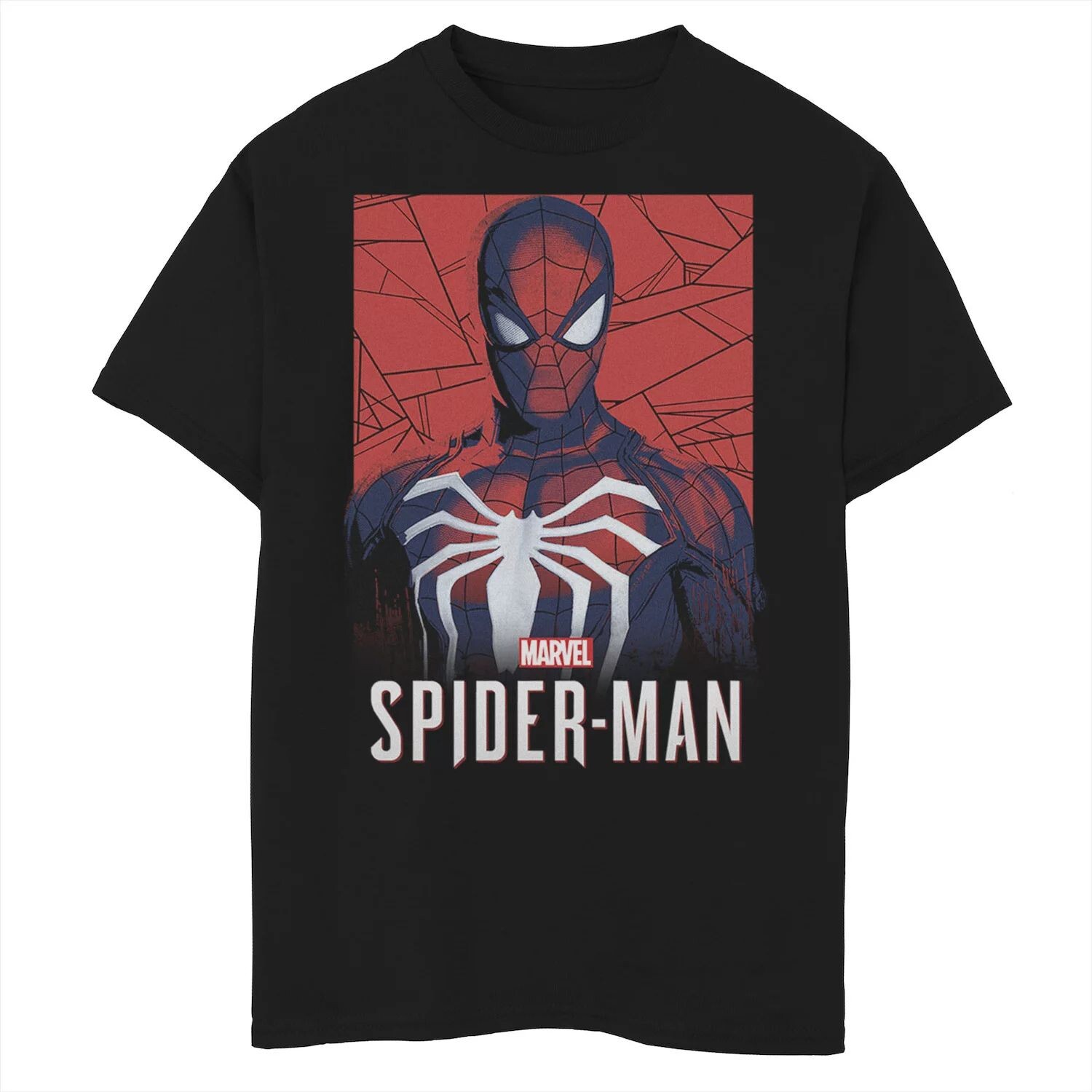 Футболка с логотипом игры Marvel's Spider-Man для мальчиков 8–20 лет и портретным рисунком Marvel
Футболка с логотипом игры Marvel's Spider-Man для мальчиков 8–20 лет и портретным рисунком Marvel