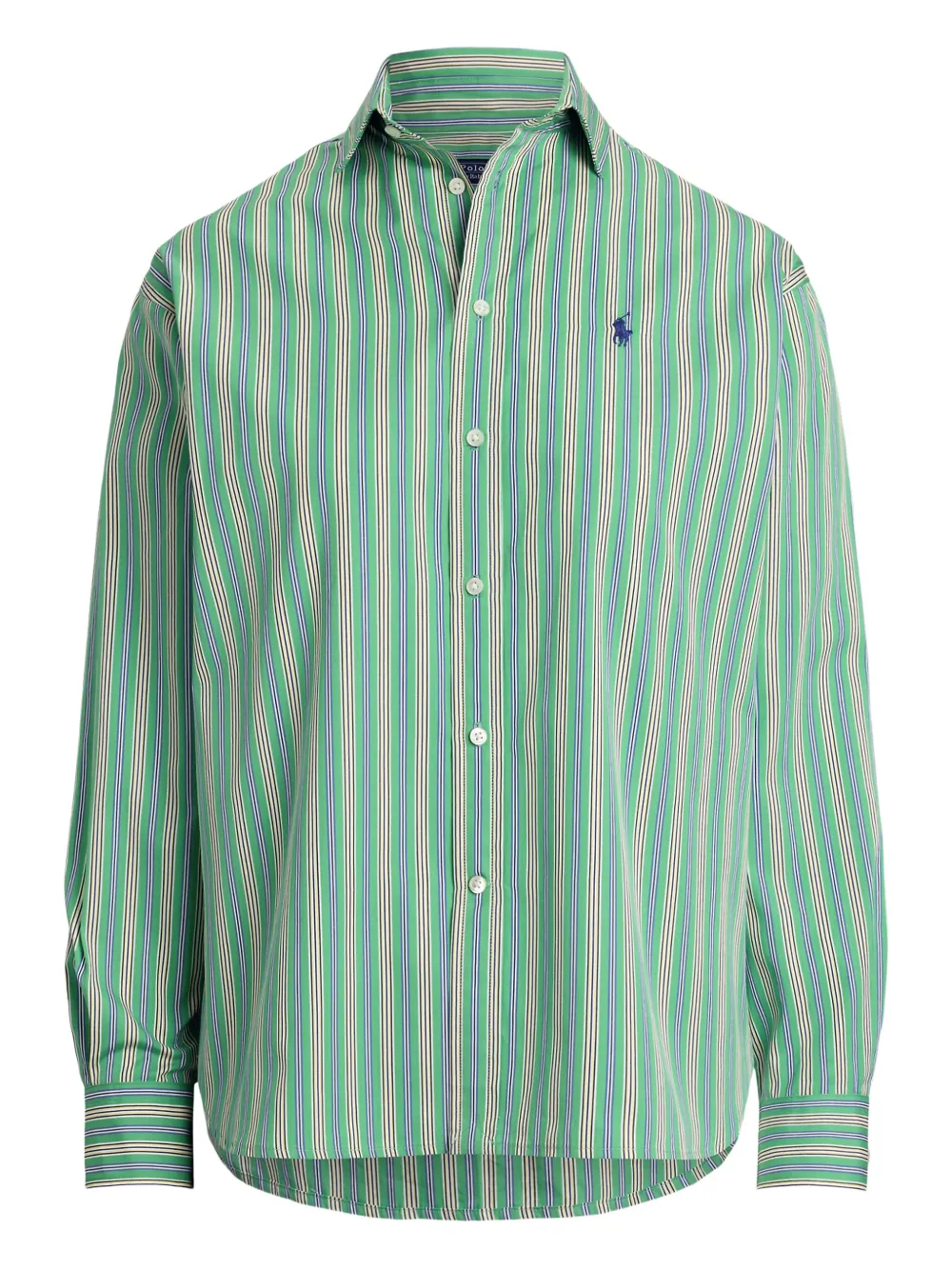 Полосатая рубашка на пуговицах POLO RALPH LAUREN, зеленый
Полосатая рубашка на пуговицах POLO RALPH LAUREN, зеленый