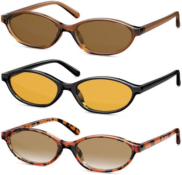 Ретро-солнцезащитные очки «кошачий глаз» для женщин, защита от УФ-излучения UV400, легкая квадратная оправа, идеально подходят для вождения, путешествий и повседневной носки OUKEMAX, 3pack-brown + Orange + Tortoise
Ретро-солнцезащитные очки «кошачий глаз» для женщин, защита от УФ-излучения UV400, легкая квадратная оправа, идеально подходят для вождения, путешествий и повседневной носки OUKEMAX, 3pack-brown + Orange + Tortoise
