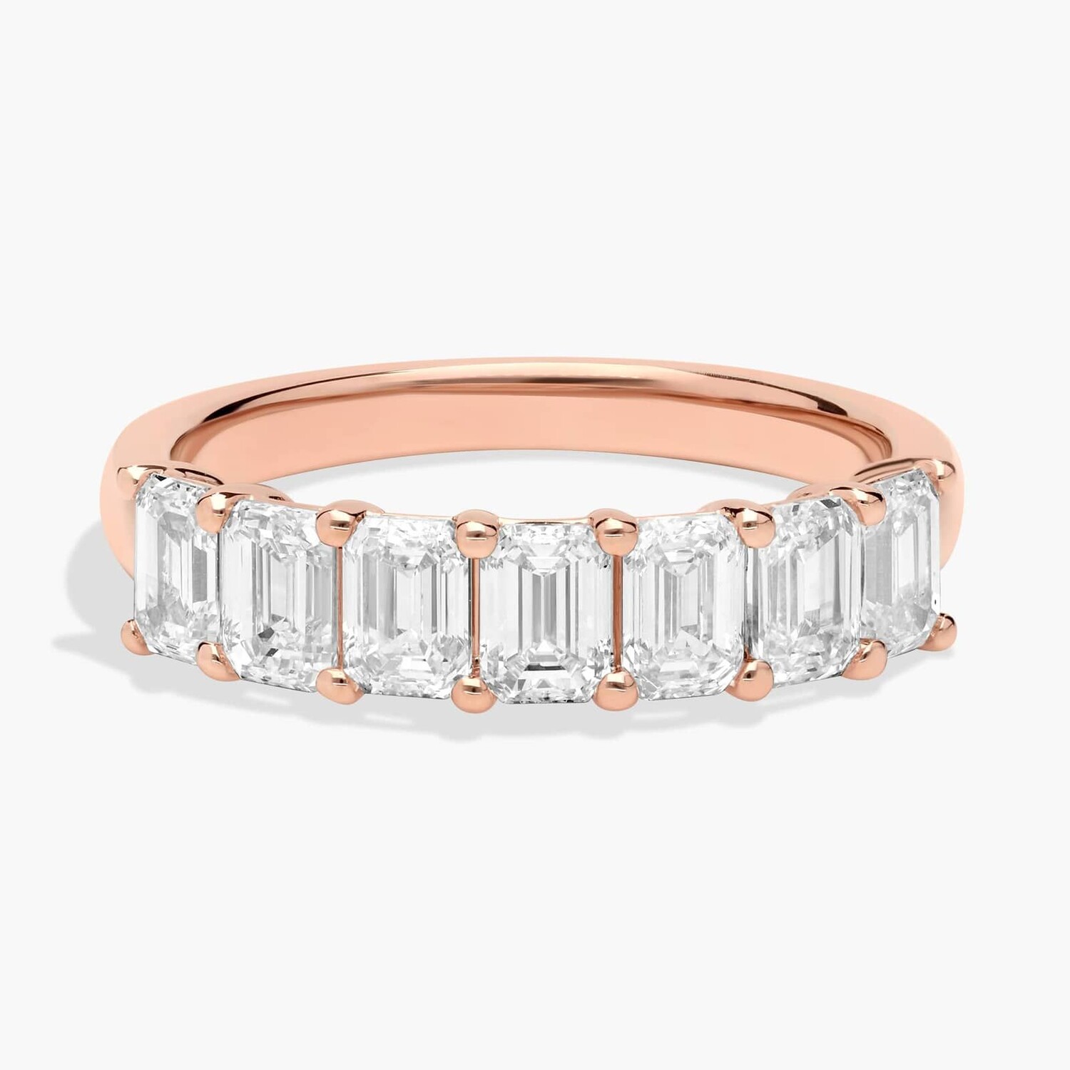 Кольцо с семью выращенными в лаборатории бриллиантами изумрудами из 14-каратного розового золота (1 1/2 карата, два камня - FG / VS2-SI1) Blue Nile
Кольцо с семью выращенными в лаборатории бриллиантами изумрудами из 14-каратного розового золота (1 1/2 карата, два камня - FG / VS2-SI1) Blue Nile