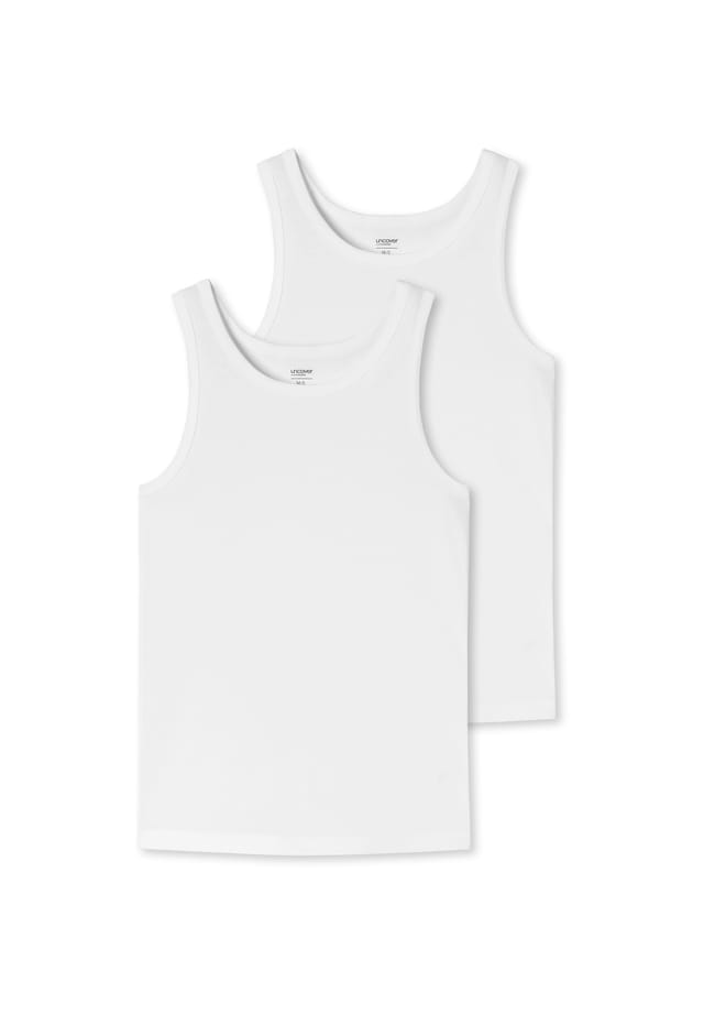 Майка 2-упаковка - серия "раскрыть" круглый вырез Uncover By Schiesser, белый
Майка 2-упаковка - серия "раскрыть" круглый вырез Uncover By Schiesser, белый