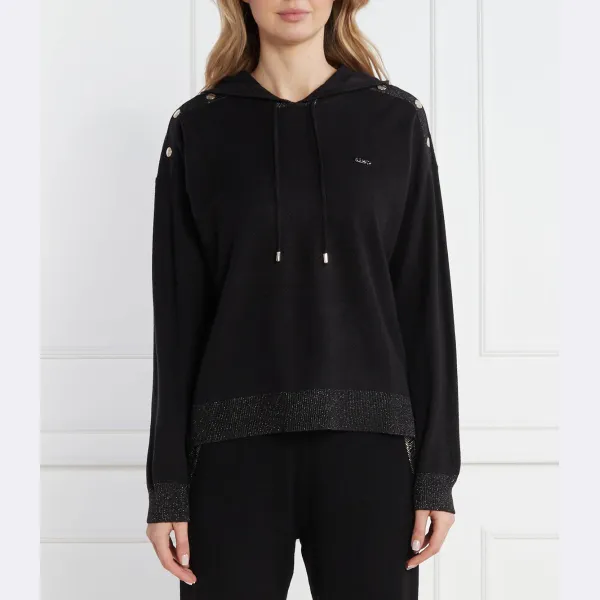 Свитер свободного кроя Liu Jo, черный
Свитер свободного кроя Liu Jo, черный