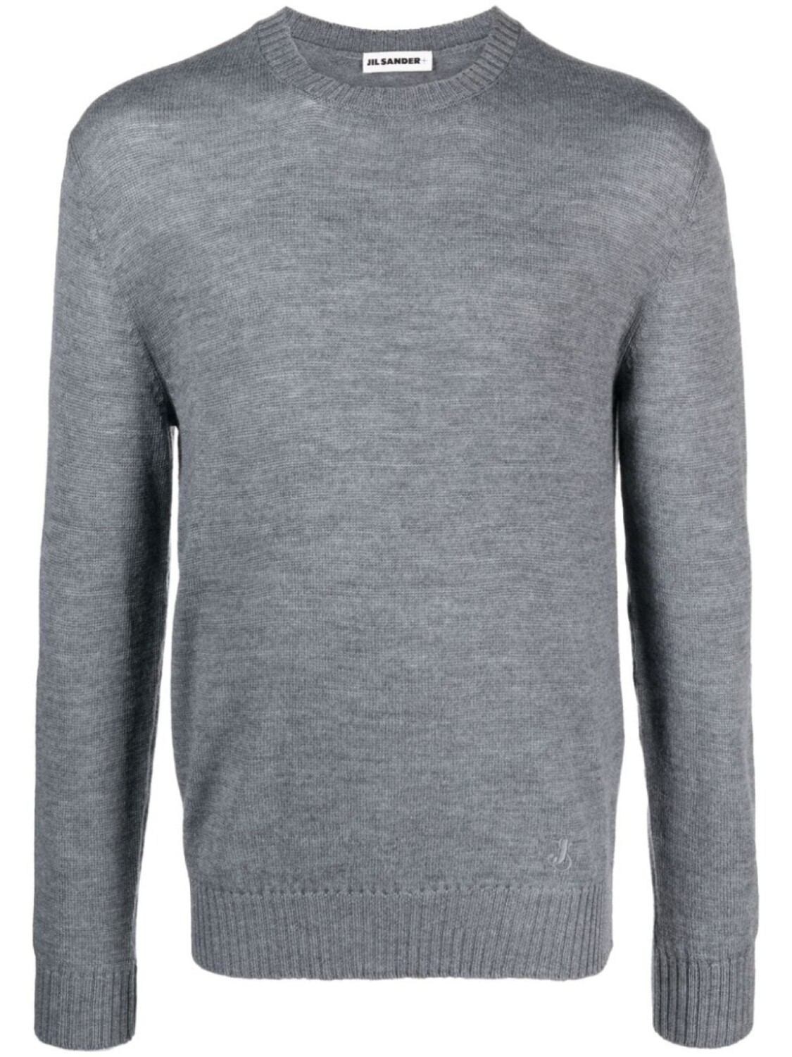 Jil Sander джемпер с круглым вырезом, серый
Jil Sander джемпер с круглым вырезом, серый