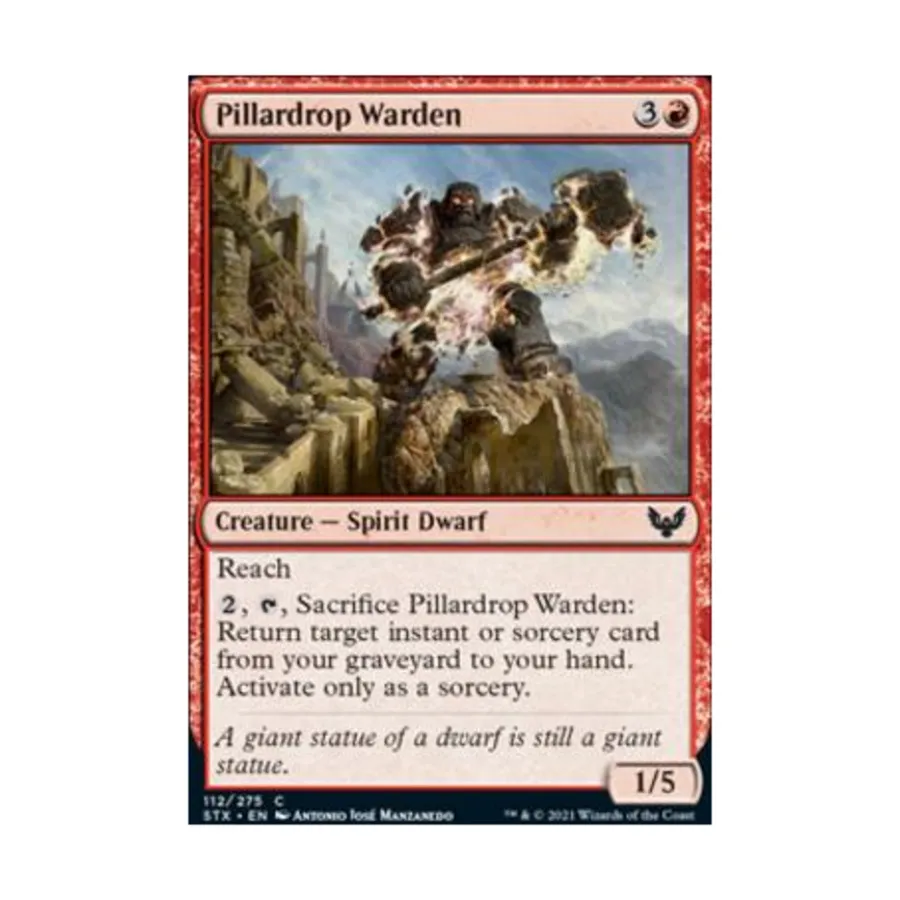 CCG Страж Столпа (клавиша C), MTG - Strixhaven - School of Mages
CCG Страж Столпа (клавиша C), MTG - Strixhaven - School of Mages