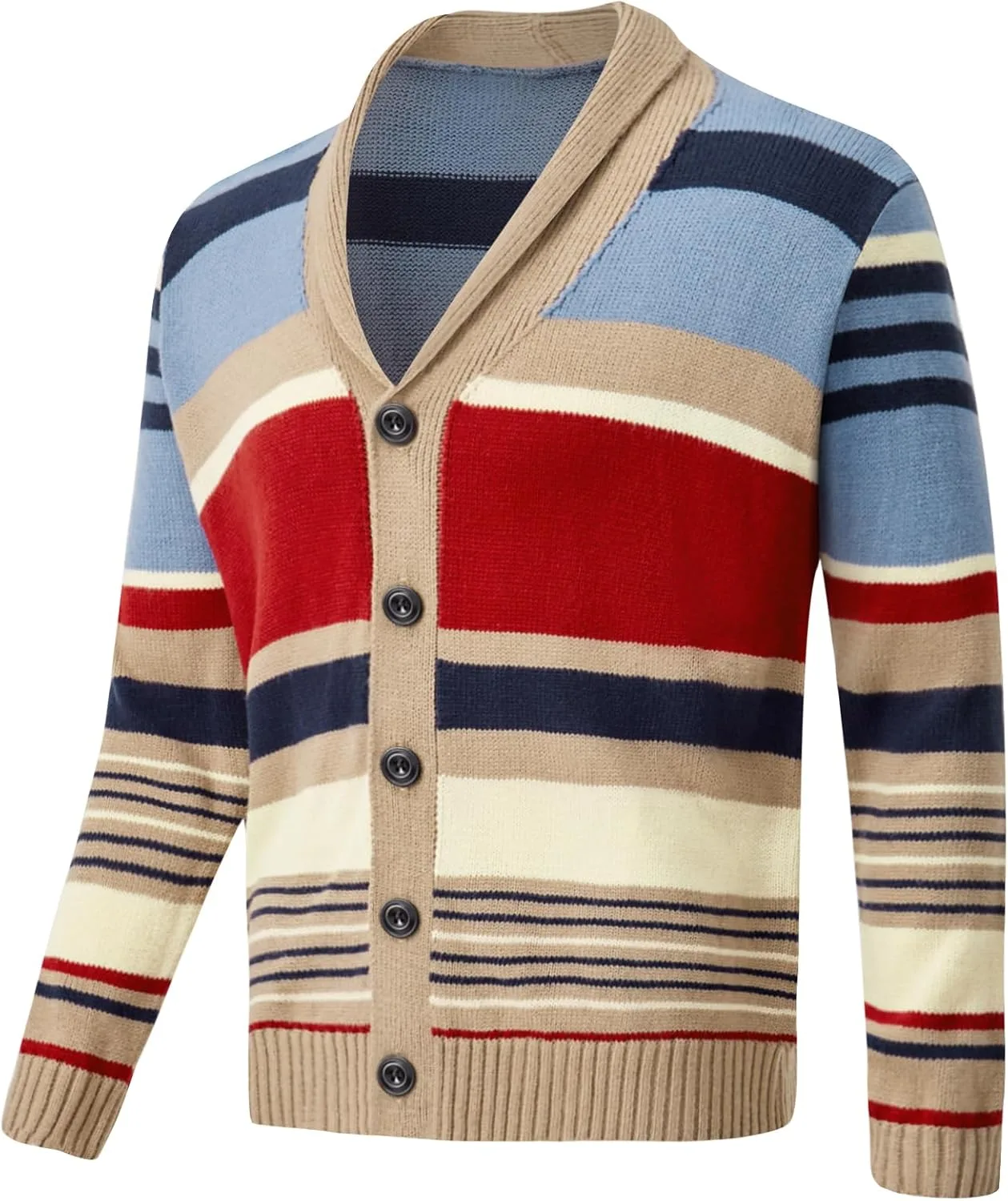 Мужской кардиган с V-образным вырезом и длинными рукавами Snullo
Мужской кардиган с V-образным вырезом и длинными рукавами Snullo