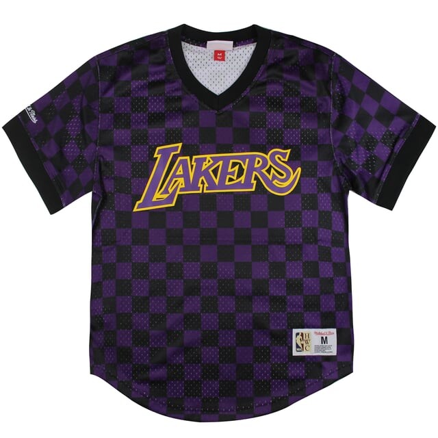 Мужская сетчатая футболка Mitchell & ness nba la Lakers с надписью Mitchell And Ness, фиолетовый
Мужская сетчатая футболка Mitchell & ness nba la Lakers с надписью Mitchell And Ness, фиолетовый