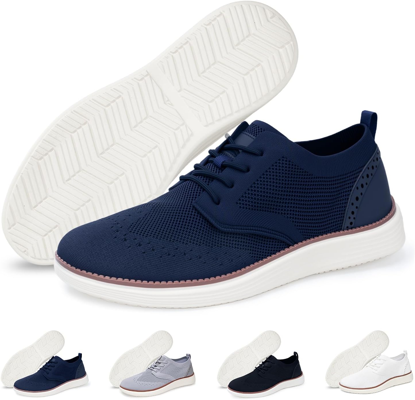 Мужские деловые повседневные туфли VOJIIEO на шнуровке, легкие, дышащие, кроссовки-лоферы Breeze Shoes, синий
Мужские деловые повседневные туфли VOJIIEO на шнуровке, легкие, дышащие, кроссовки-лоферы Breeze Shoes, синий