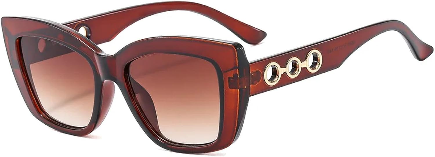 Солнцезащитные очки с защитой от УФ-излучения UV400 | Черные линзы "кошачий глаз" | для женщин и мужчин, для занятий спортом на открытом воздухе и вождения DSVIGF, Tea
Солнцезащитные очки с защитой от УФ-излучения UV400 | Черные линзы "кошачий глаз" | для женщин и мужчин, для занятий спортом на открытом воздухе и вождения DSVIGF, Tea